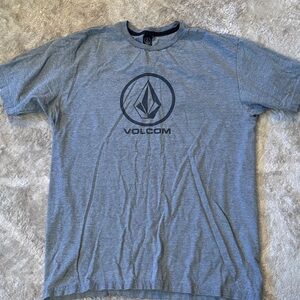 Volcom Heather Gray Logo Tee
